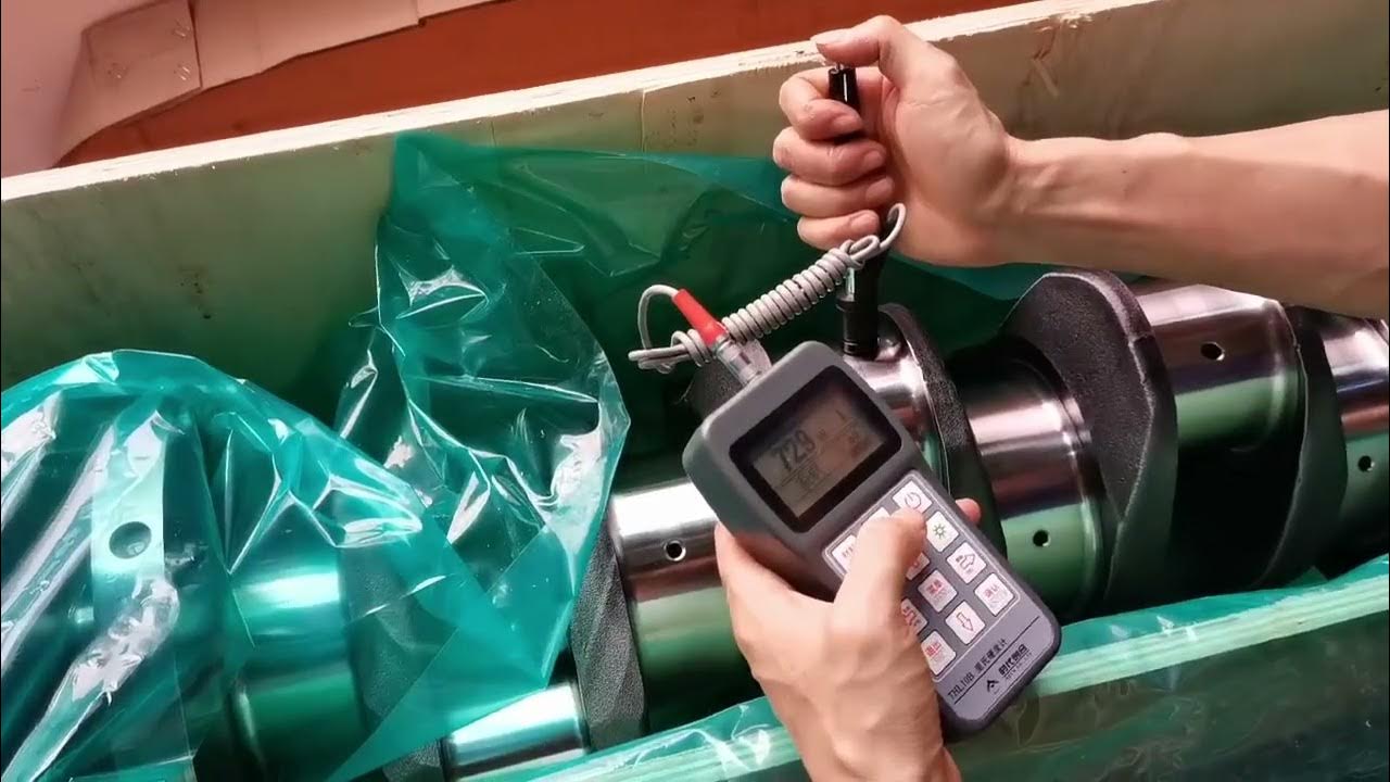 Crankshaft hardness testing YouTube