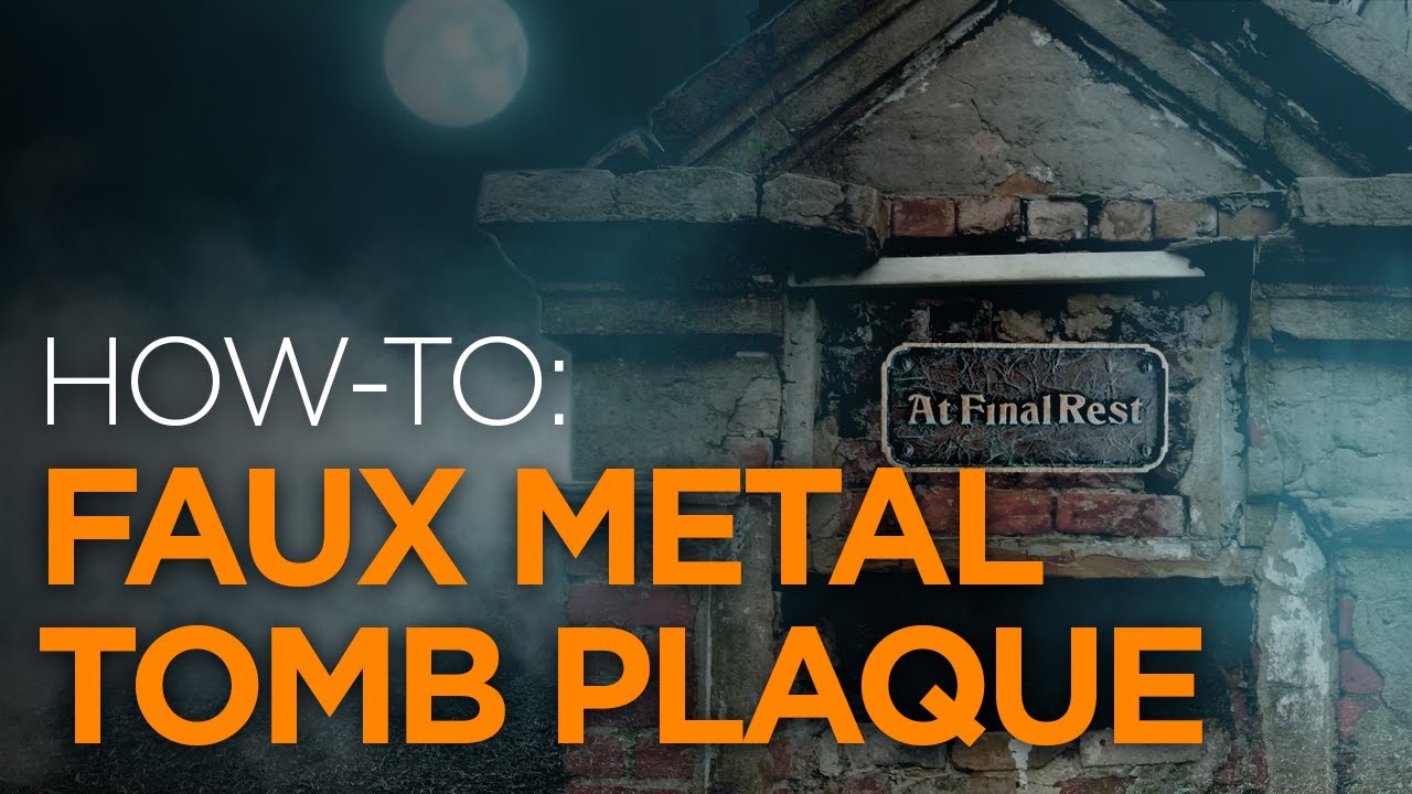 Making a Metal Plaque using Tissue Paper!