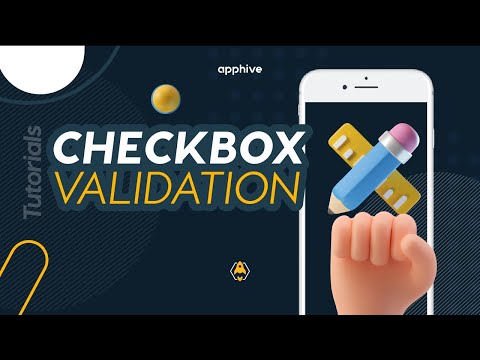 Checkbox validation