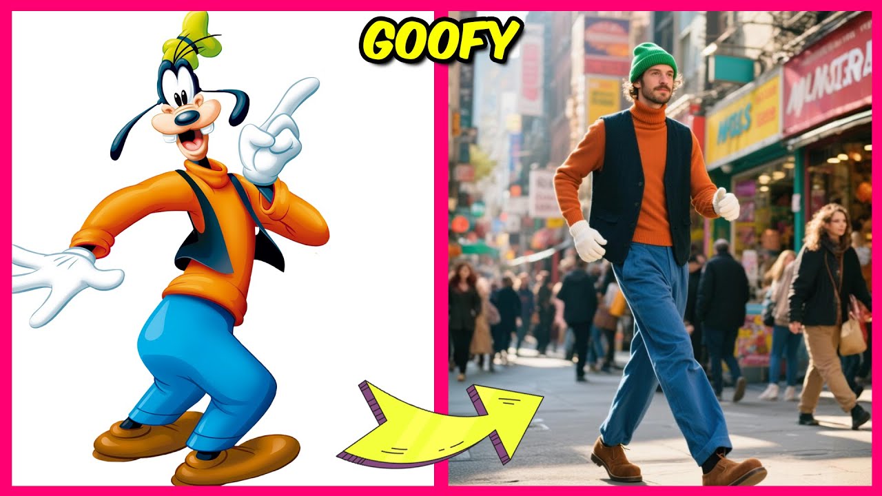 Персонажи «Клуба Микки Мауса» в человеческом обличье + викторина с эмодзи! | Минни Маус, Плуто, Гуфи