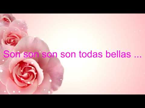 Son todas bellas con letra canta Tomás Jofré