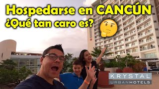 HOTEL KRYSTAL URBAN CANCÚN (2 hoteles en 1) 😎 - Los Mapamundis 🌎