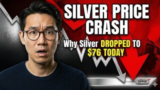 Silver Price Crash Update: Why Silver Dropped to $76 Today
