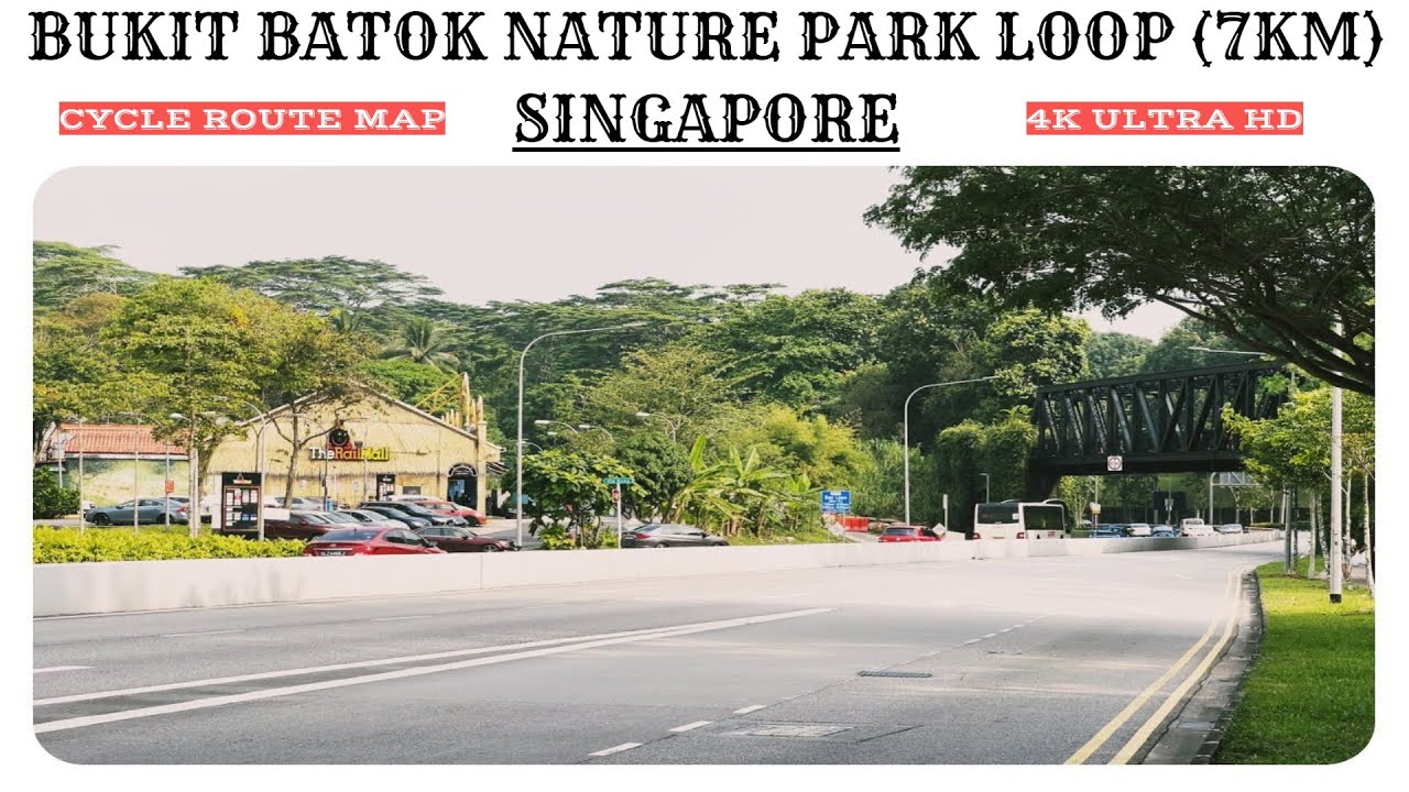Bukit Batok Nature Park Loop 4K UHD | Western Adventure Loop | Singapore Cycling Tour