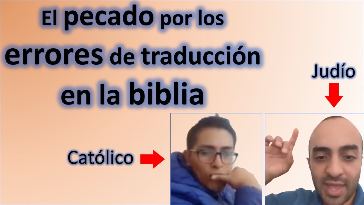 Católico le pregunta a judío en vivo y termina admitiendo que la traducción de su biblia está mal