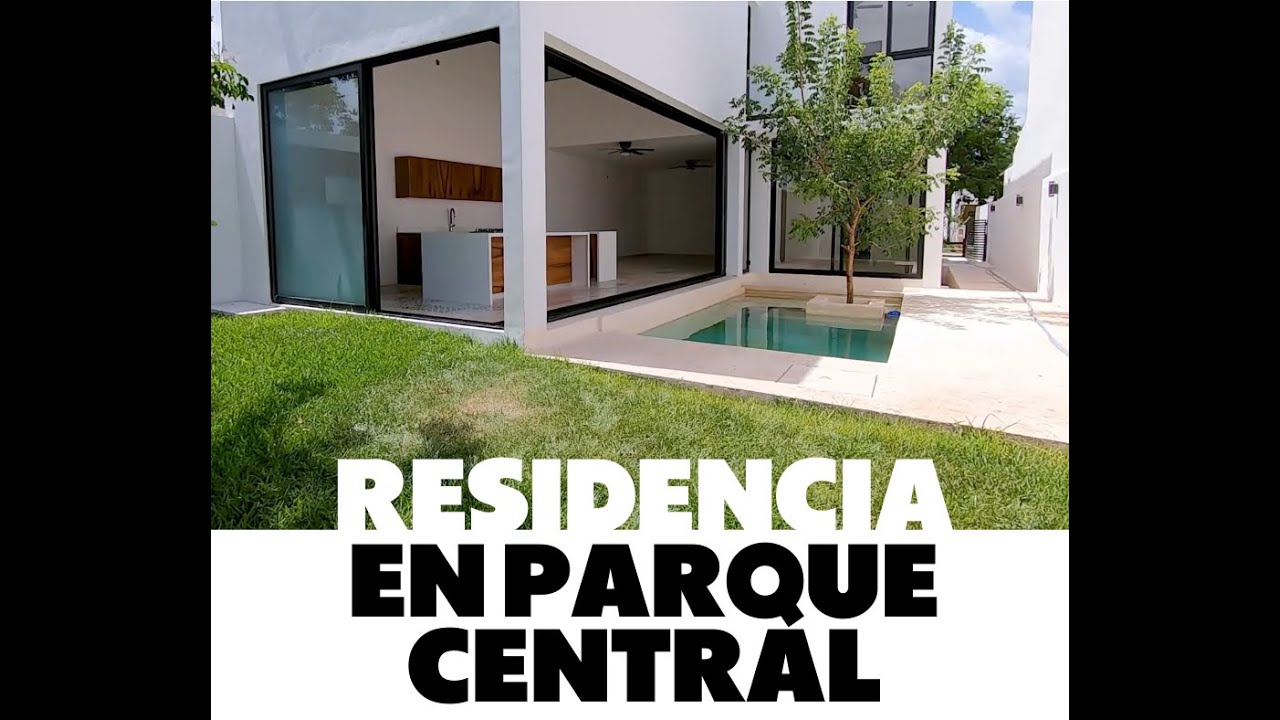 Casa Residencial en Parque Central Mérida Yucatán