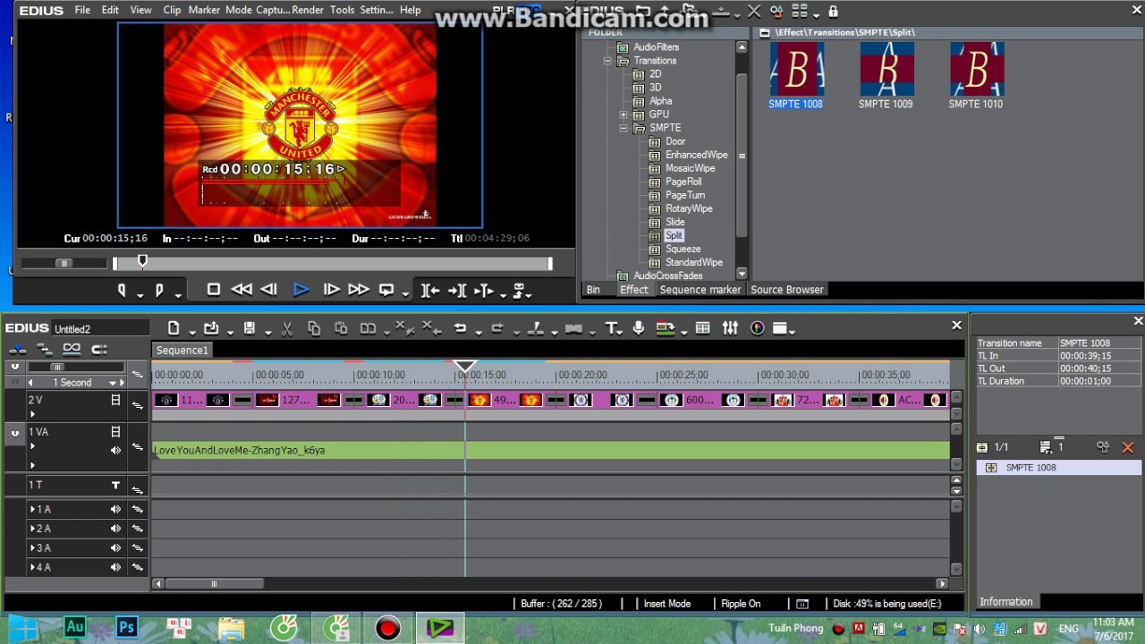Hướng dẫn sử dung cơ bản phần mềm edius 7.4 dễ như ăn cơm