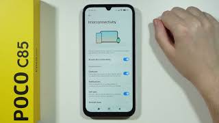 POCO C85: How to Turn ON/OFF Xiaomi Interconnectivity