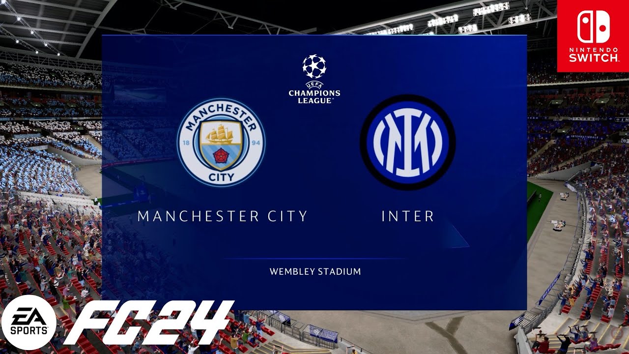 EA FC 24 Nintendo Switch - UEFA Champion League Full Gameplay