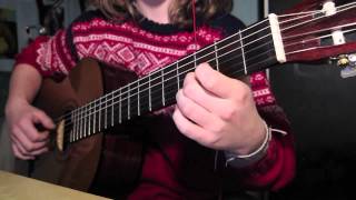 A Town with an Ocean View - Kiki's Delivery Service (classical guitar) // Alva Sunde chords