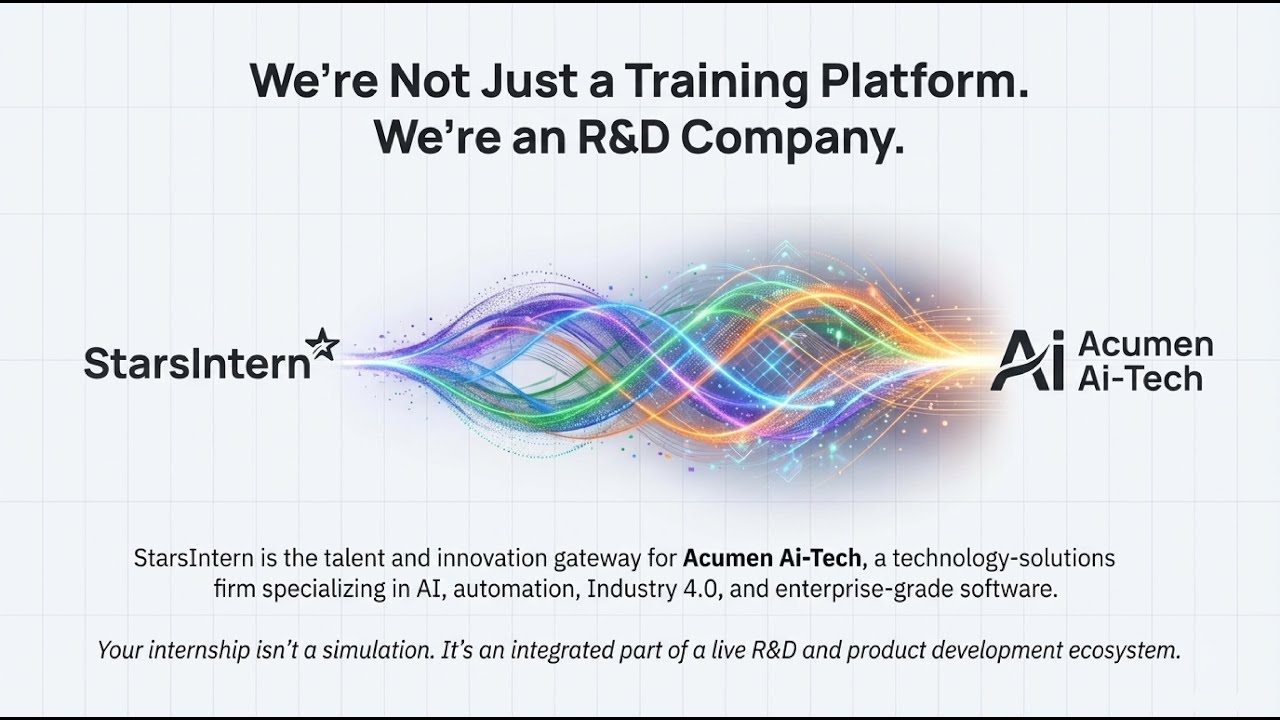 About Acumen Ai Tech - YouTube