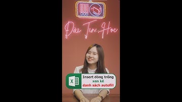 Autofill cách dòng trong Excel??? #short #shorts #tinhocvanphong #daitinhoc
