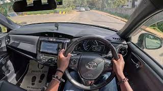 Toyota Fielder Hybrid - Pov Drive & Walkaround Peach Cars