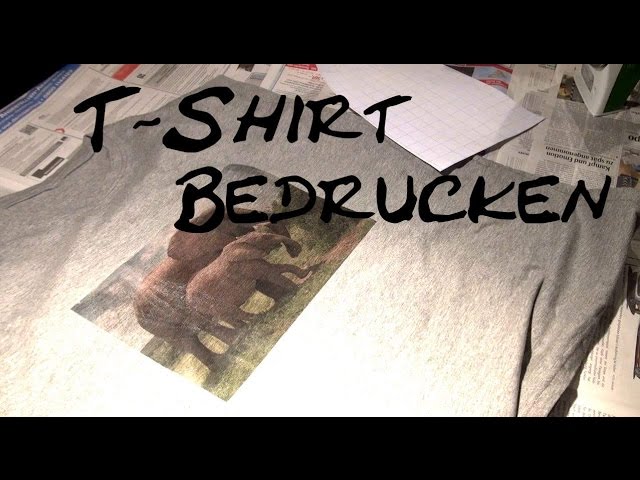 Diy T Shirt Bedrucken T Shirt Ideas Mit Bugelfolie Bedrucken Selber Gestalten Deutsch Youtube