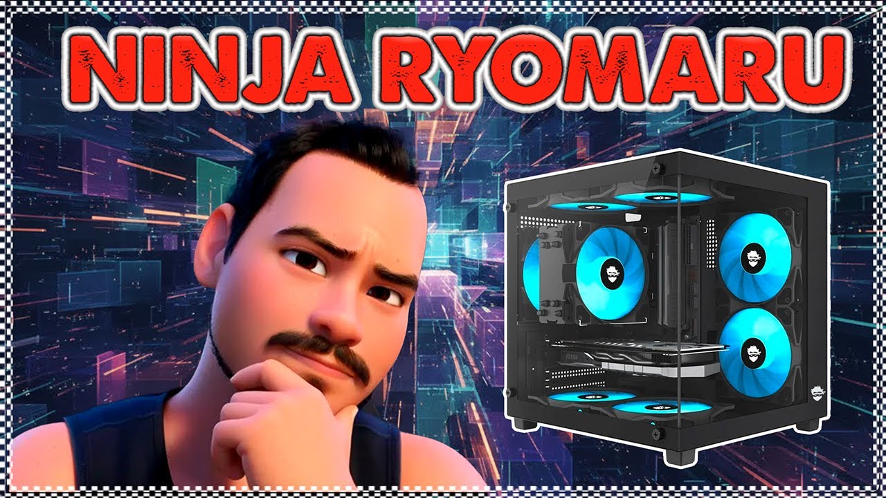 Ninja Rma Unit Gabinete Gamer Ninja Ryomaru | Cabe Qual Placa mãe ? Placa de Vídeo ...