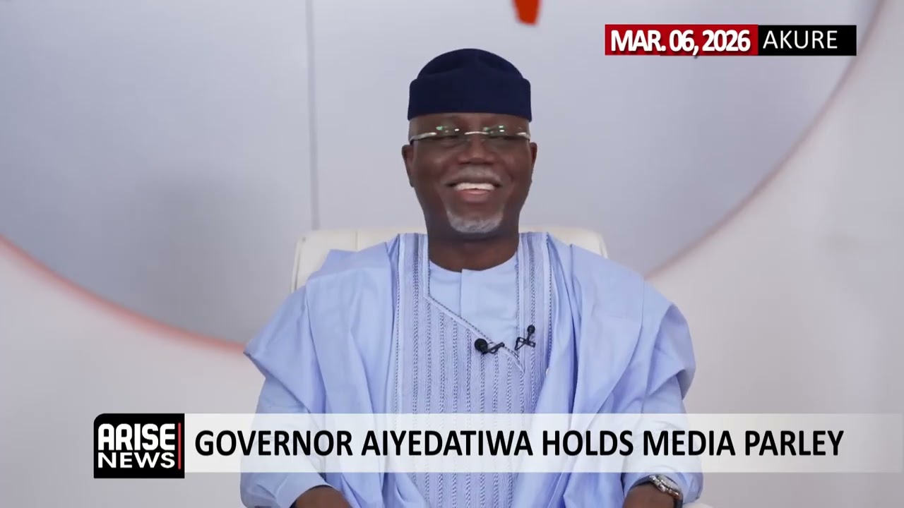 GOVERNOR AIYEDATIWA HOLDS MEDIA PARLEY