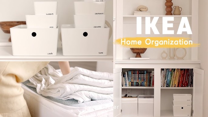 CÓMO ORGANIZO EL CANAPÉ DE LA CAMA CON ORGANIZADORES SKUBB DE IKEA 🛏 