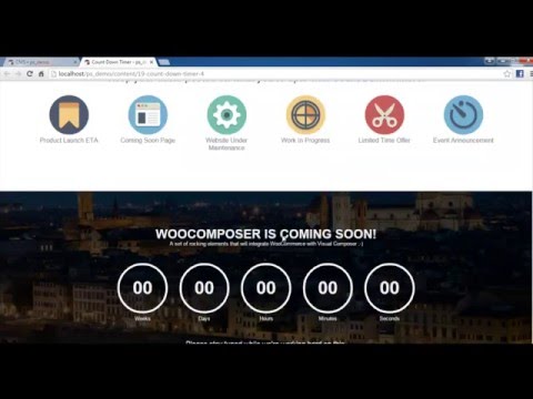 Introduction to the Countdown Element - Ultimate VC Prestashop Addons