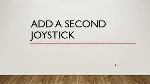 Add a second joystick for Tank Drive