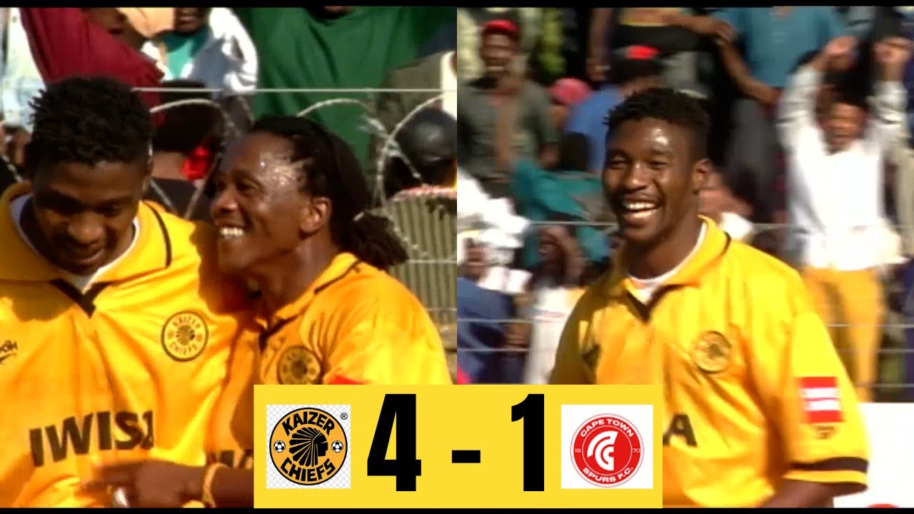 Cape Town Spurs vs Kaizer Chiefs Pollen Ndlanya | 1996 Castle League
