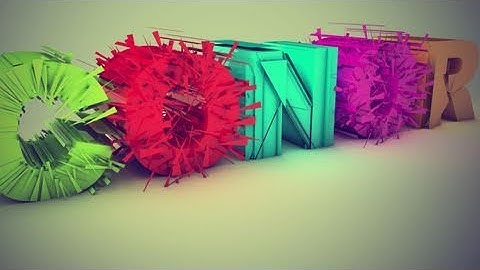 Explode Transition Text Tutorial | Cinema 4D (PolyFX & Random Effector)