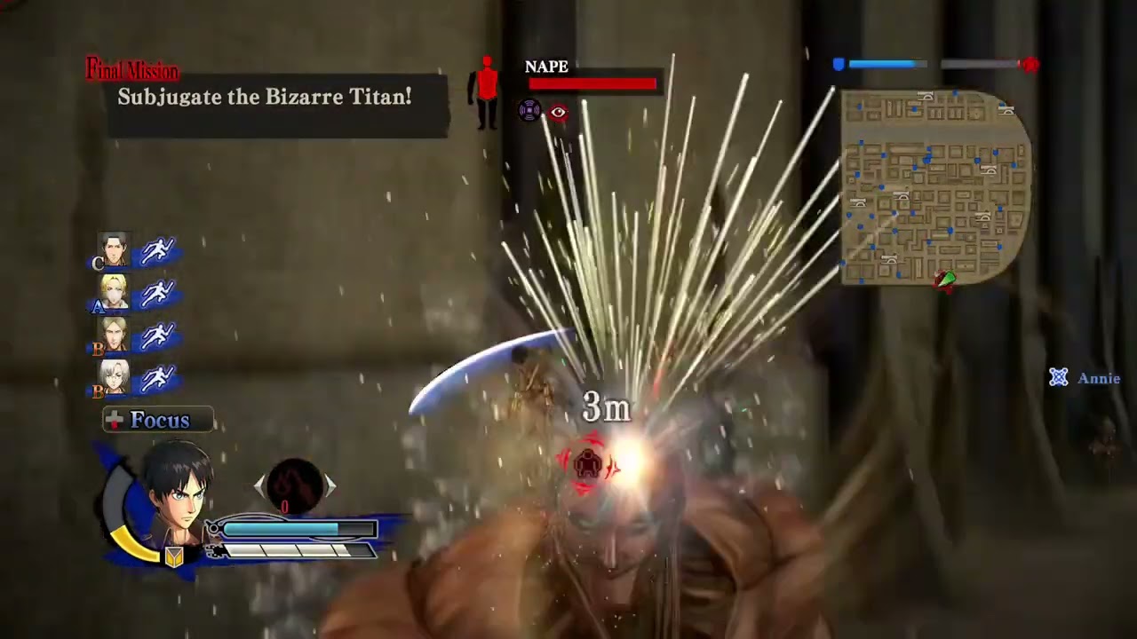 Bizarre Titan (A.O.T. Wings of Freedom Gameplay)