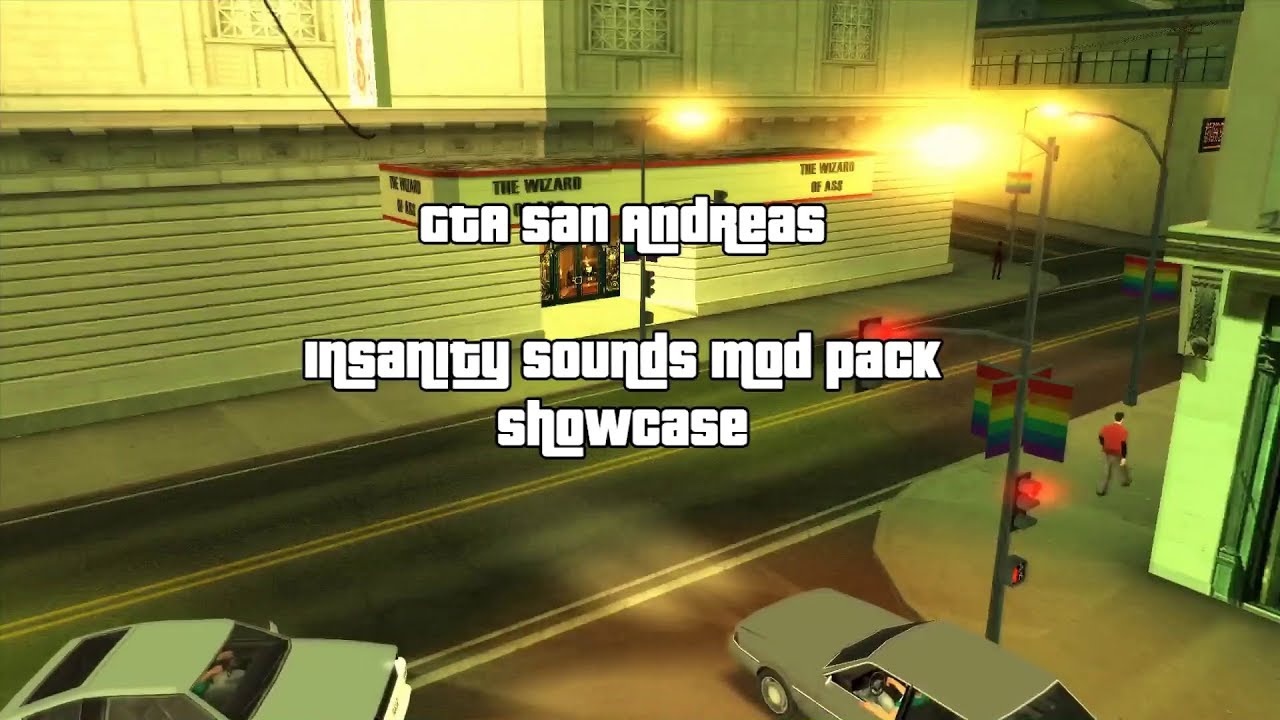 Gta San Andreas Insanity Sounds Mod Pack Showcase Youtube - gta san andreas roblox default character mod gtainsidecom