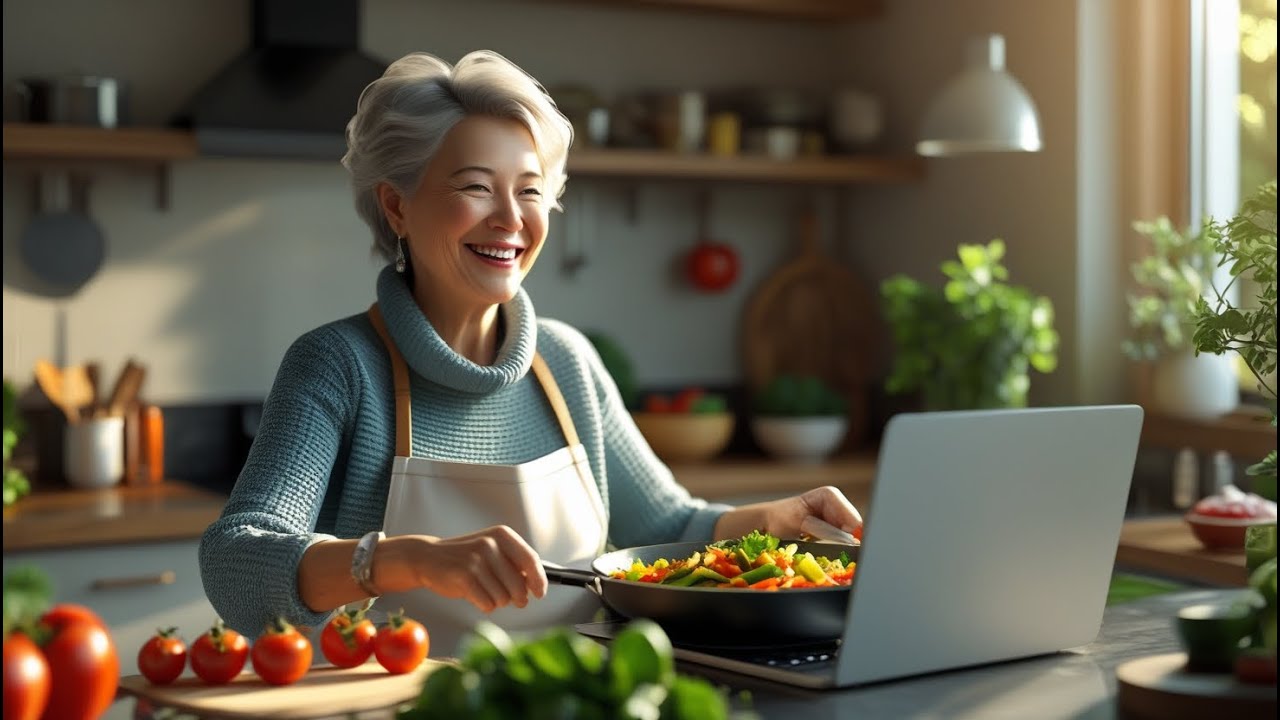 Discover Virtual Cooking Classes for Seniors: Fun, Health | Elderly Wise YT 