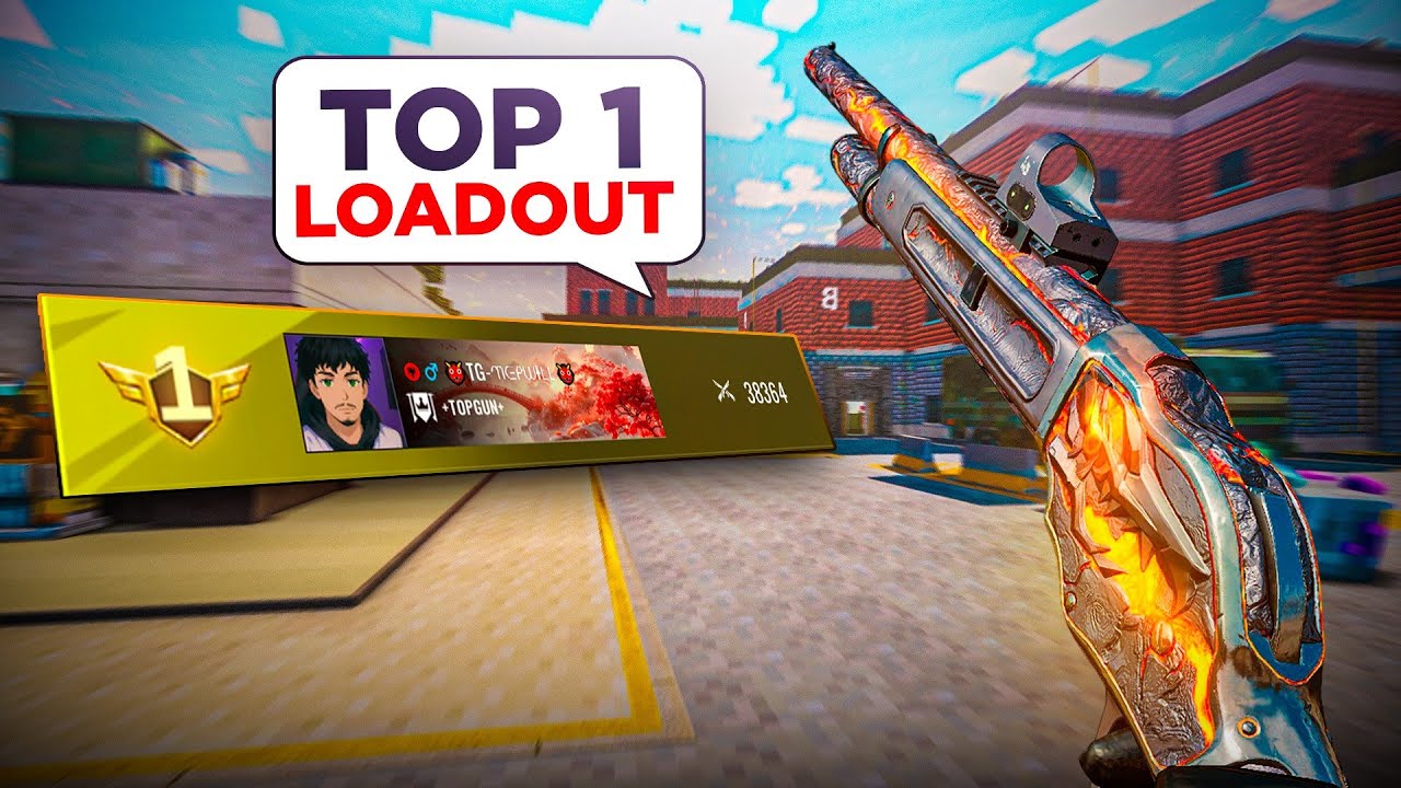 TESTEI A CLASSE DO TOP 1 M1887 DO BLOOD STRIKE! 🔥