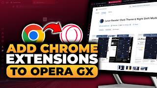 How To Add Chrome Extensions To Opera GX (𝟮𝟬𝟮𝟲) | 100% WORKS | NO Yapping, To The Point & EASY!