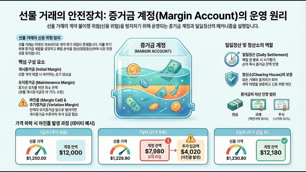 [Hull 파생상품 평가와 헤징전략 12] Ch2.4 증거금 계정의 운영