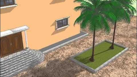 Construction sequence in animation by Google Sketchup
