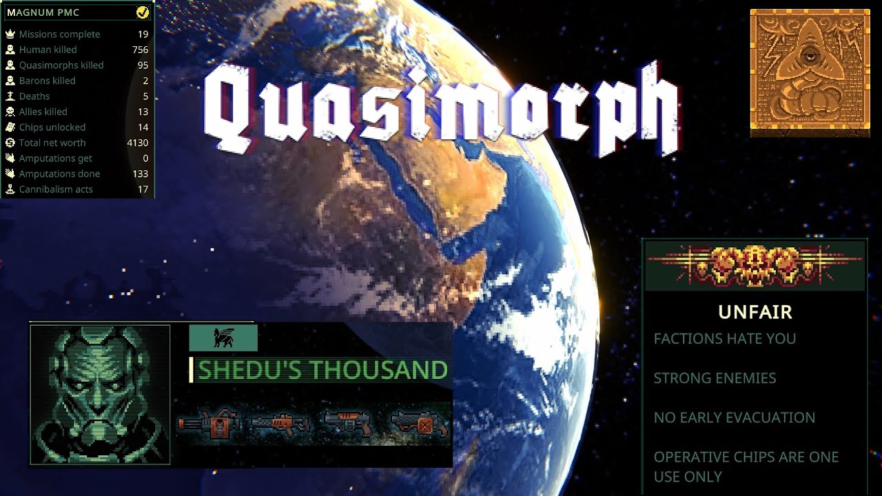 Shedu's Thousand Unlock Stream [Quasimorph 0.8 Open Beta] - YouTube