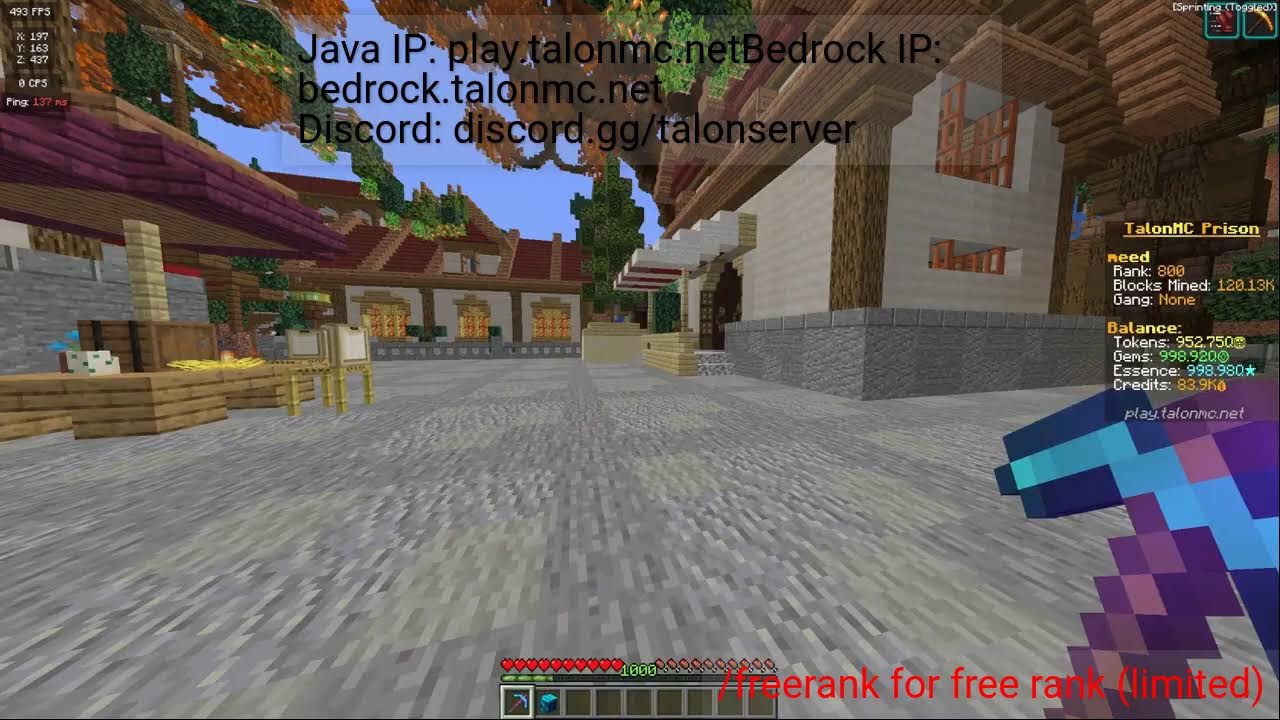 THE BEST *NEW* OP MINECRAFT PRISON SERVER! (Minecraft Prisons!) | NEED STAFF | FREE RANKS | 2026