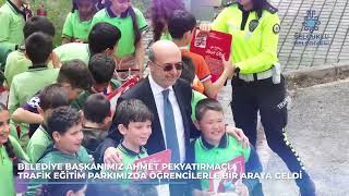 Beledi̇ye Başkanimiz Ahmet Pekyatirmaci Trafi̇k Eği̇ti̇m Parkimizi Zi̇yaret Etti̇