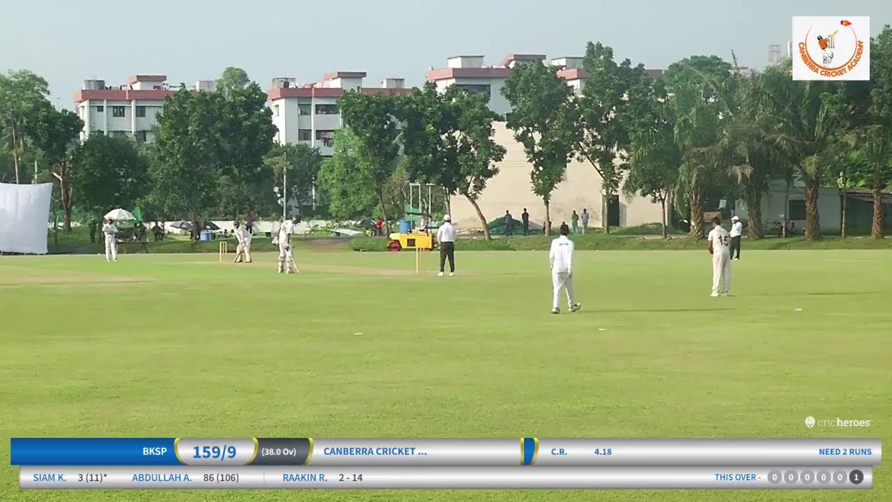 Game 3  at BKSP Ground - 40 Over Match - Canberra Cricket Academy Vs BKSP, Bangladesh - 28.09.23