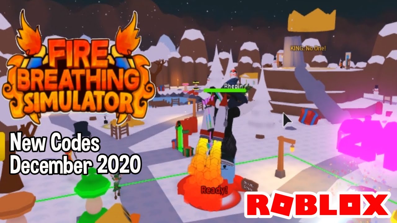 Roblox Fire Breathing Simulator New Codes December 2020 Youtube - new code roblox fire simulator
