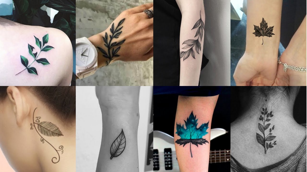 Crazy ink tattoo & Body piercing Surat - Tiny leaf tattoo design.  Mail:-crazyinktattoo06@gmail.com #leaftattoodesign #smalltattoo  #raiourtattooartist #surattattooartist #crazyinktattoo #besttattoo  #tattooforgirl | Facebook