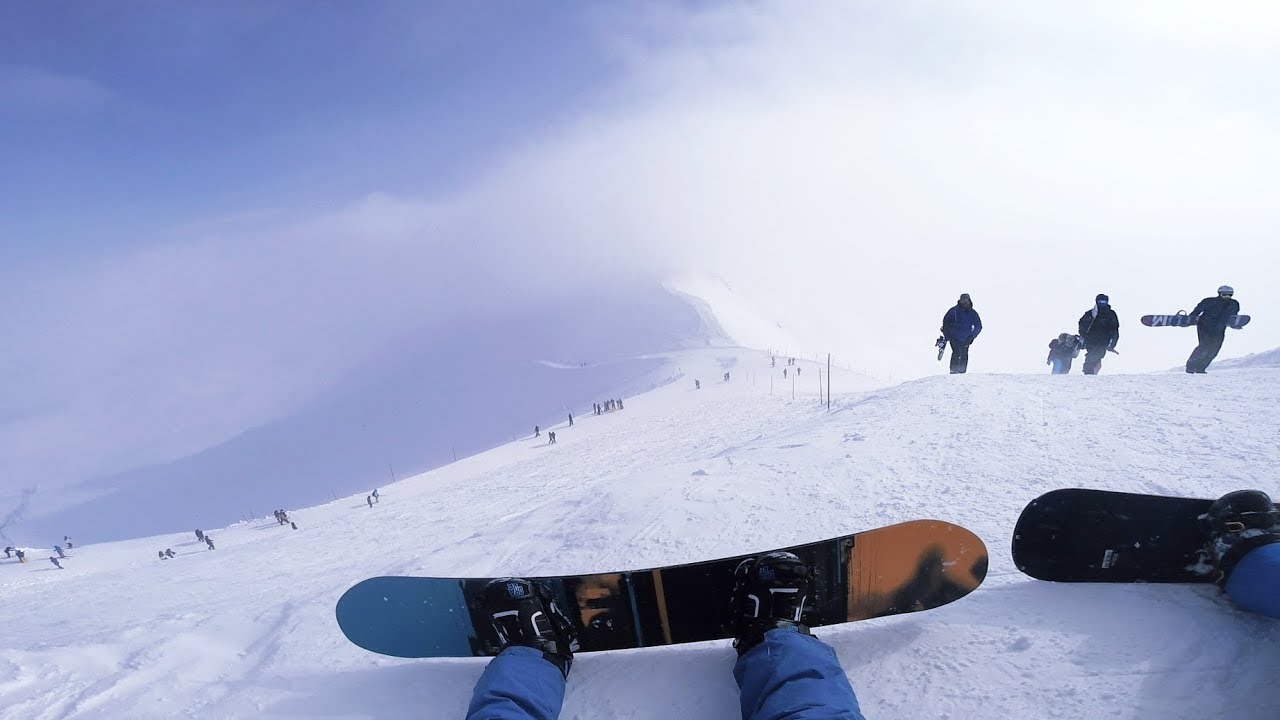 Snowboard - Kasprowy Wierch - luty 2018 - Tatry