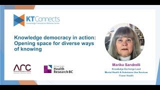 KT Connects I Knowledge democracy in action: opening space for diverse ways of knowing