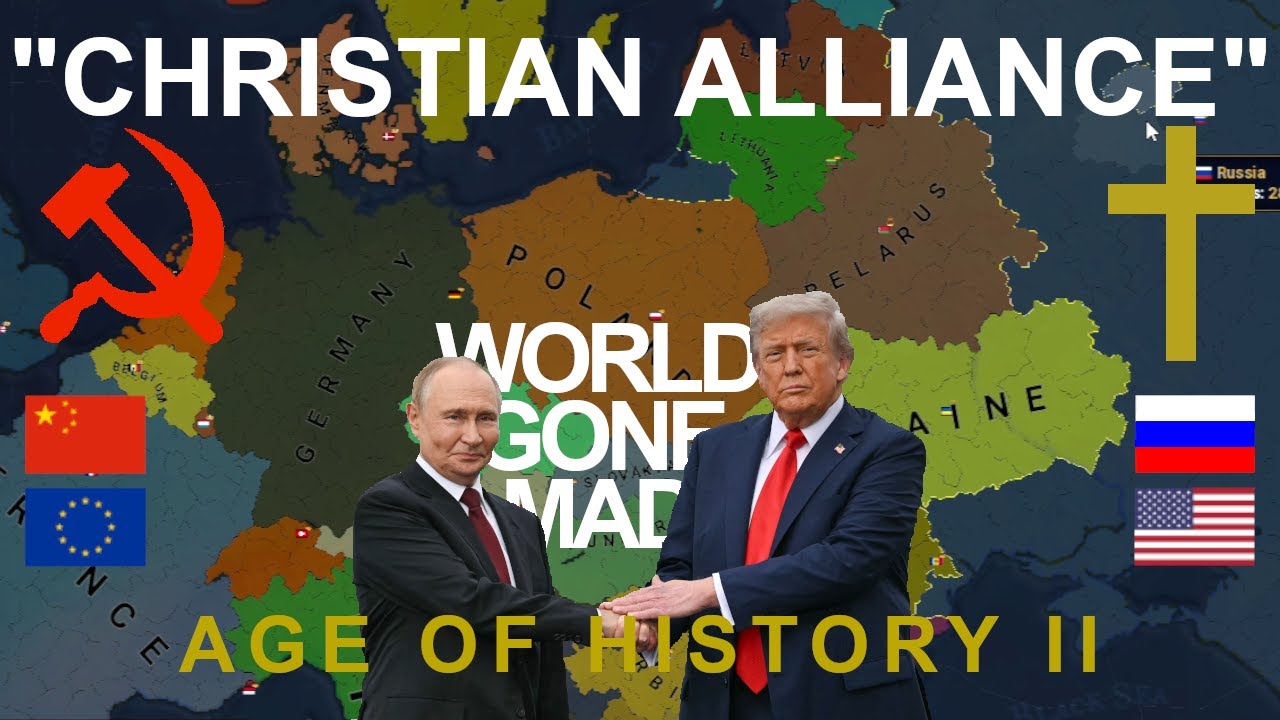 The Wicked Pact continues... "Christian Alliance" USA-Russia vs. rest of the world: Age of History 2