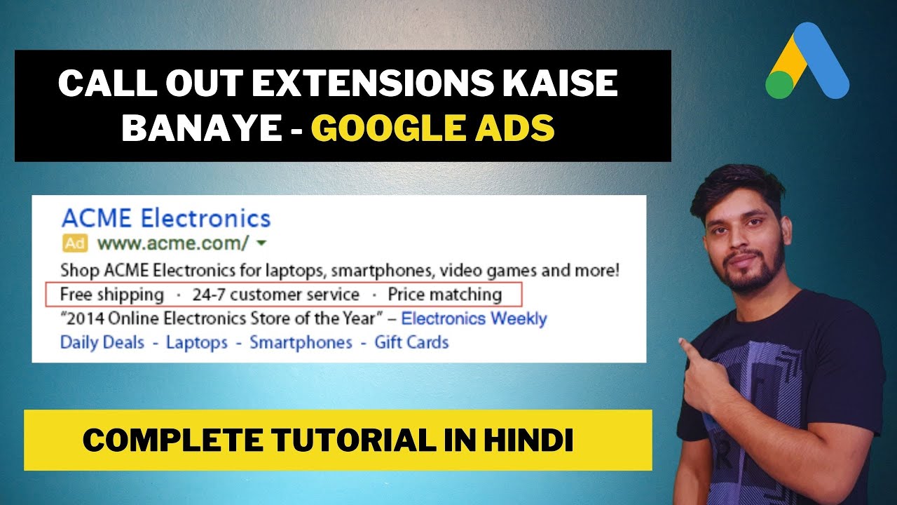 Ad extensions