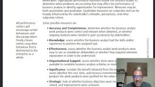 Business Analysis BABOK Guide Chapter 3.5 BA Performance Improvements