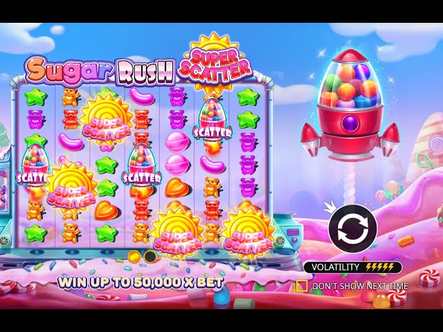 Sugar Rush Super Scatter (New Pragmatic Play Slot) First Look - YouTube