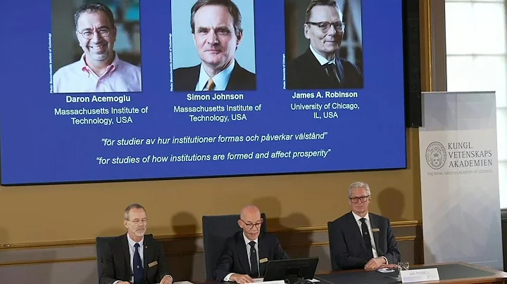 Daron Acemoglu, Simon Johnson, James Robinson announced as economics Nobel laureates | AFP
