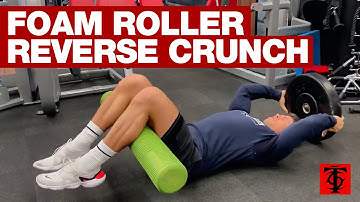 Foam Roller Reverse Crunch