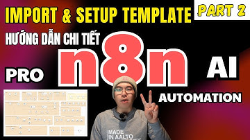 Hướng dẫn chi tiết cách import & cài n8n workflow template cho người mới | Mua n8n template