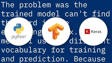 Keras - Predict on model after learning sentiment data throws errors