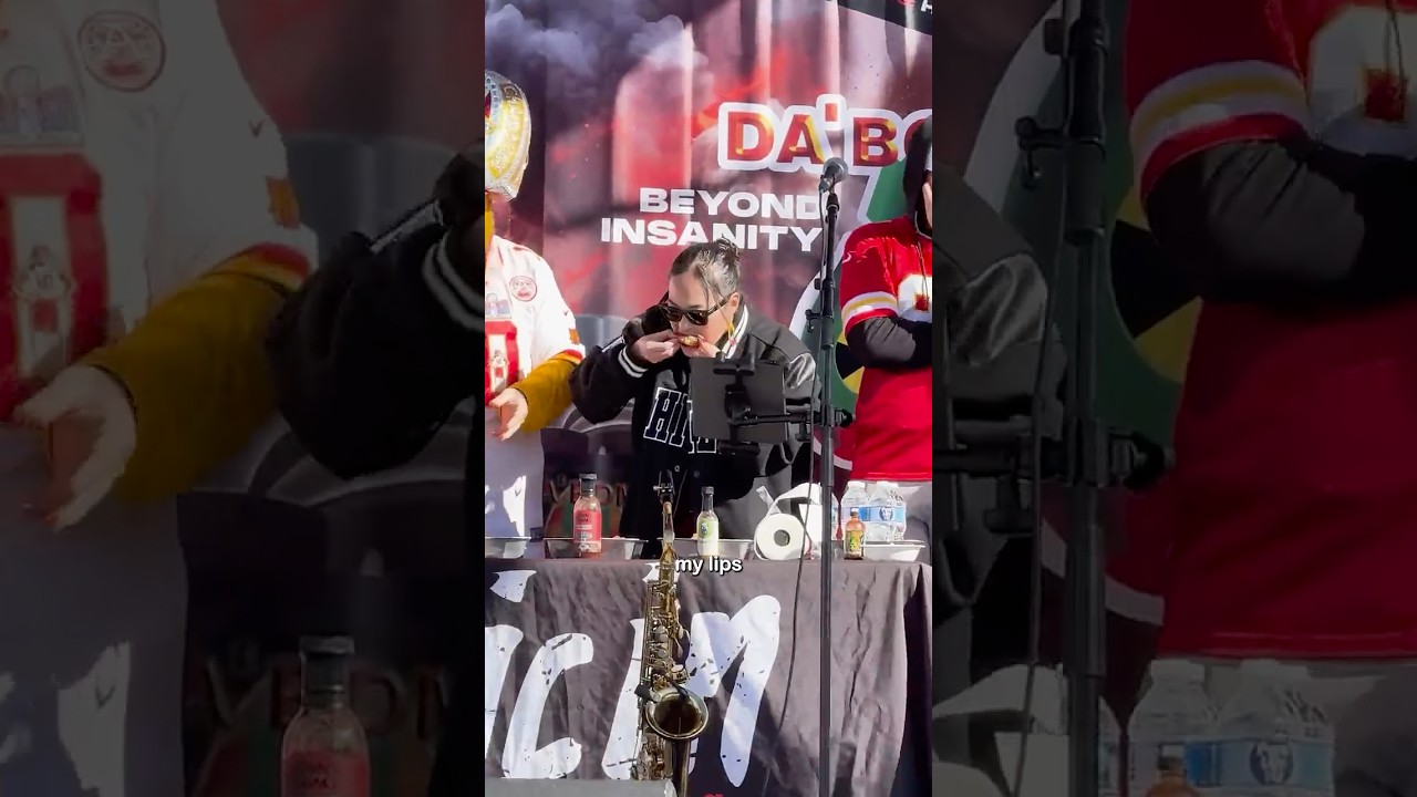 Eating Da Bomb Sauce Before a Chiefs Game