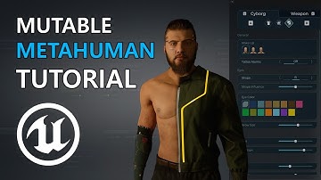 [UE5] How To Use Mutable Plugin With METAHUMANS